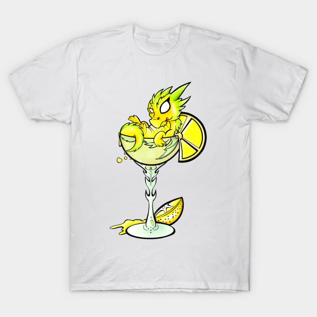 Lemon cocktail dragon T-Shirt by Icydragon98